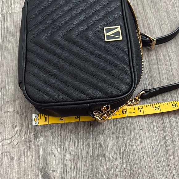 Victoria's Secret Quilted Black Crossbody with Gold Chain - Picture 5 of 5